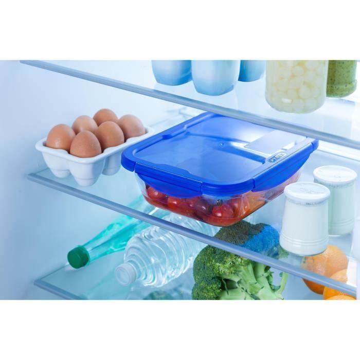 Boîte rectangulaire avec couvercle - PYREX - 1451028 - 30 x 23 cm - 3,30 L - Cook &amp; Go - Base en verre borosilicate