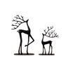Fawn Cover Resin Craft Ornaments Elk Porch Home Furnishings