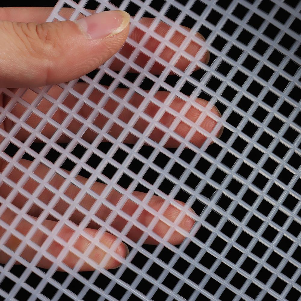 New Plastic Mesh Cloth For Bag Rug DIY Sewing Handcraft Latch Hook Bags Made Grid Accessories Thread Hook Craft Supplies
