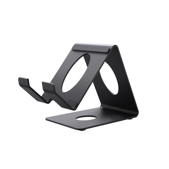 Game Console Stand for ROG Ally/X for Switch 2 for Steam Deck Portable Metal Heat Dissipation Desktop Holder with Anti-Slip Silicone Pad Game Console