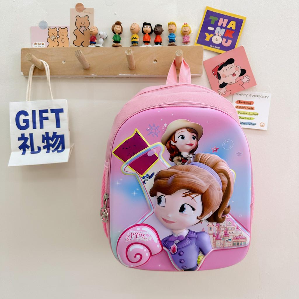 Adorable Cartoon Nylon Toddler Backpack Lightweight Spinal Protection For School