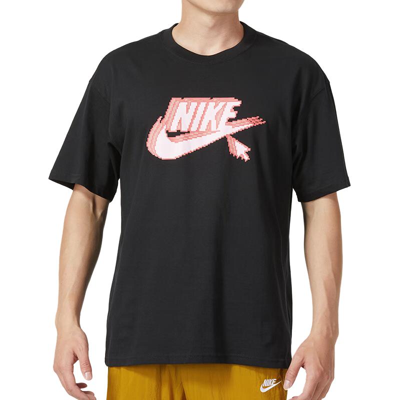 New Nike T Shirts Men's Black FD1297-010