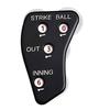 4-Rad Schiedsrichterzähler Baseball Schiedsrichter Klicker Handheld Softball Zähler für Scorer Aufzeichnung von Aus & Innings Bällen