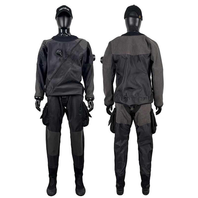 HOTDIVE Lightweight Technical Scuba Diving Drysuit