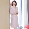 AIXUANMI Elegant Mother of the Bride/Groom Two-Piece Dress Set