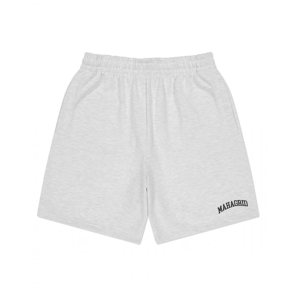 

MAHAGRID VARSITY LOGO SWEAT SHORT LIGHT GREYMG2DMMPA00A