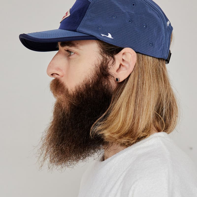 

AKAW Overfit Two-Tone Camp Cap Ripstop Blue BLUE