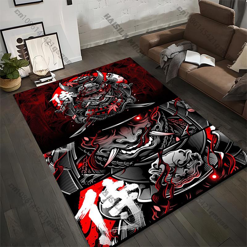 15 Size Samurai Spirits Large Carpet Living Room Home Decor Sofa Table Rug Anti Slip Chair Lounge Floor Mat Carpet for Bedroom