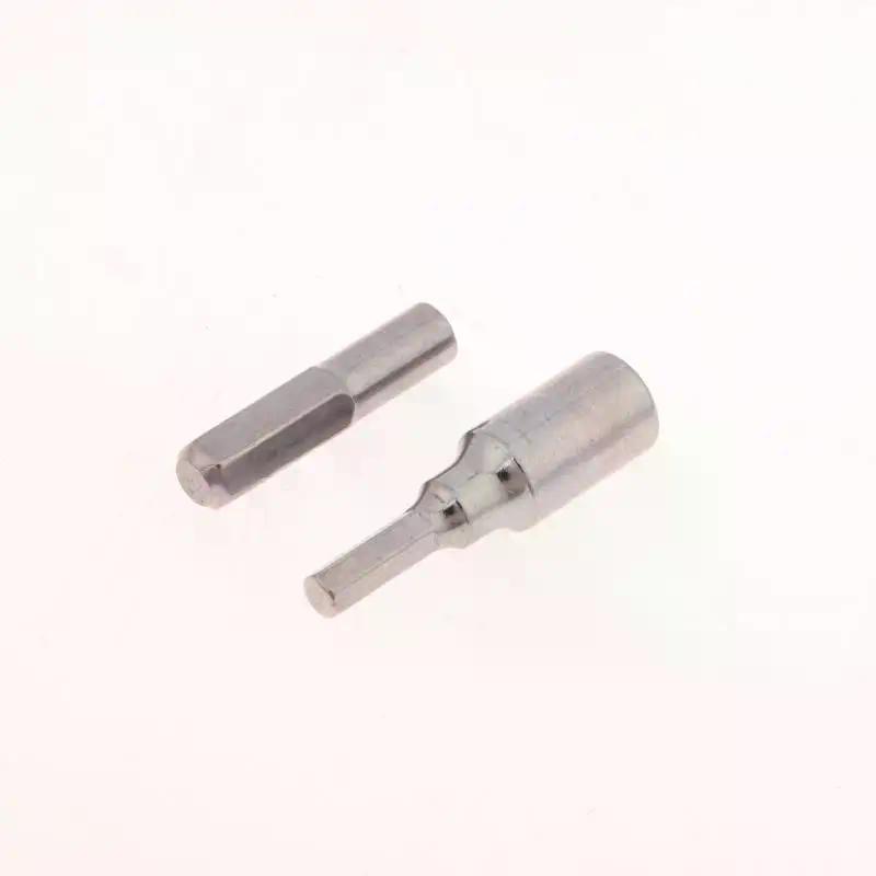 1/2pc 4mm To 6.3mm Hex Transducer Adapter Socket Magnetic Parts for Screwdriver Drill Bits Hand Tool