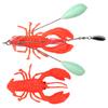 Artificial Simulation Large Lobster Crawfish Lure Bait Deep Sea Trolling Fishing Tacklered