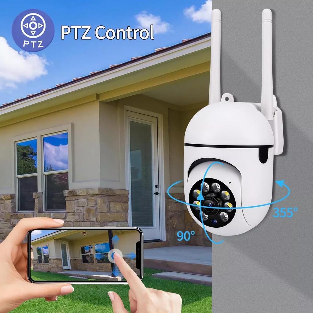 1/4pcs set Video Surveillance Camera Security Camera System Wireless 5G WiFi Smart Outdoor Night Vision Home Waterproof Camera