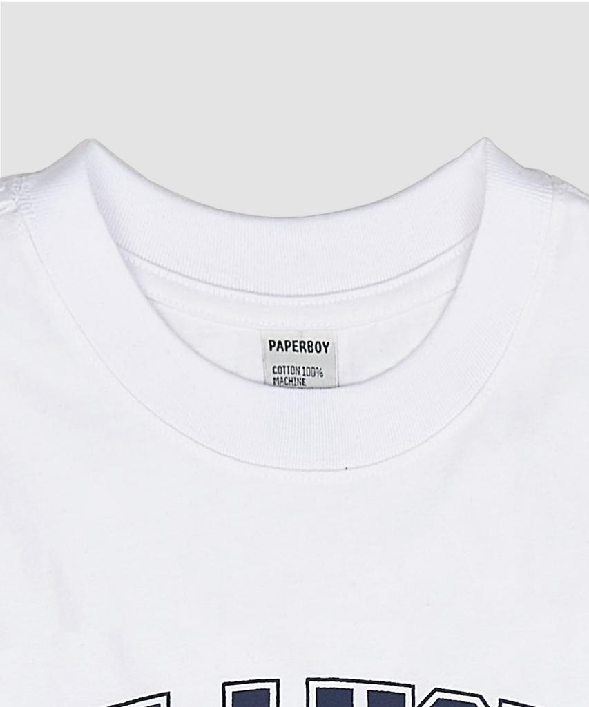 PAPERBOY New York Short Sleeve T-Shirt - White
