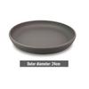 Plastic Round Saucer Tray for Succulent and Small Flower Pots Breathable Drainage Support Flat Top Design for Indoor Outdoor Use