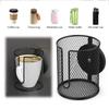 Anti Fall Magnetic Cup Holder Fully Covered Drink Holder Magnet Magnetic Car Cup Holder  Mower