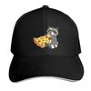 Raccoon Pizza Baseball Cap Custom Caps Luxury Unisex Cap Trucker Cap Hood Women Caps Unisexs