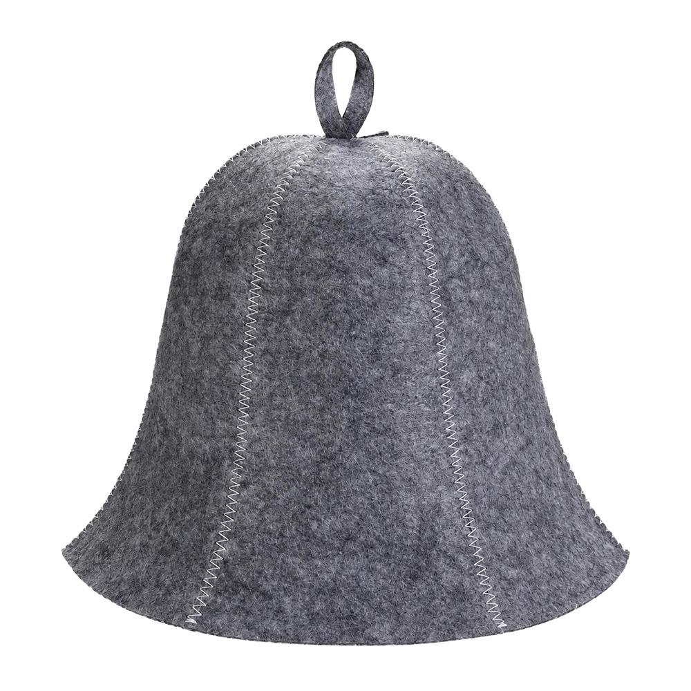 Thickened Sauna Cap Felt Steam Room Cap Gifts Felt Sauna Cap  Bathroom Accessories