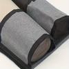 1pc Adjustable Suitcase Cup Holder, Portable Travel Accessory, Durable Fabric, Reusable Drink Caddy For Luggage Handle