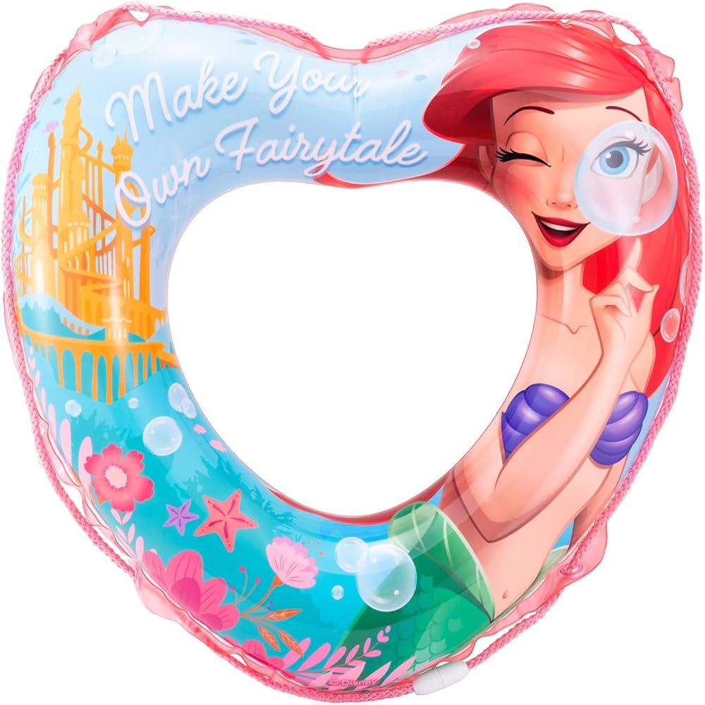 Maruka Disney Princess Ariel Heart Float 60cm Swimming Pool Water Toy