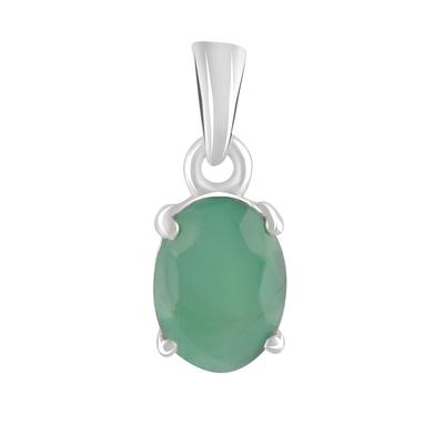 Pandantiv din argint cu smarald 1.215ct (2106739)