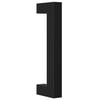 VidaXL Cabinet Handles 20 Pcs, Door Handles with Screws, Drawer Handles for Cupboards Buffets Lockers Crates, Black 3203652