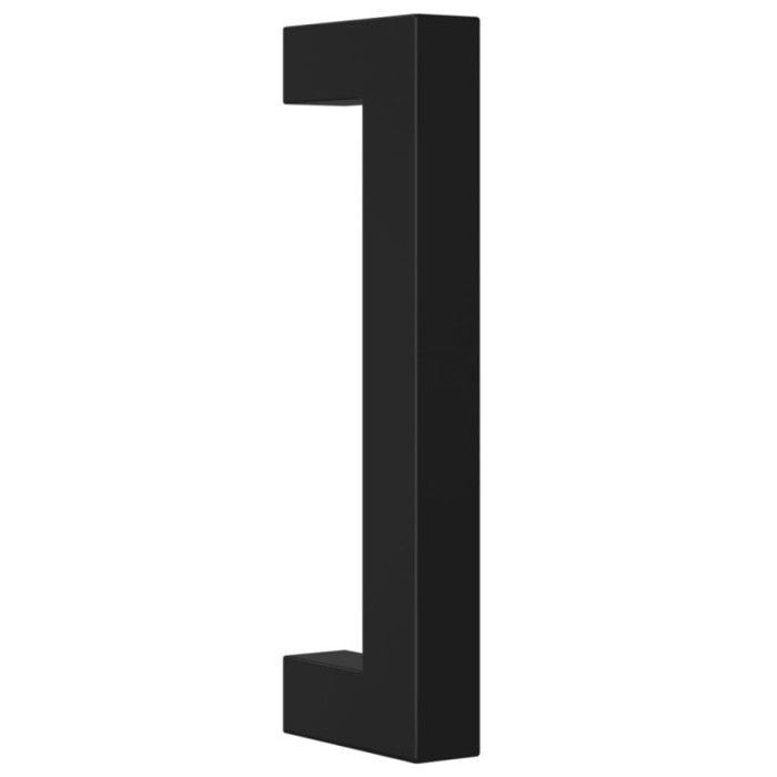 VidaXL Cabinet Handles 20 Pcs, Door Handles with Screws, Drawer Handles for Cupboards Buffets Lockers Crates, Black 3203652