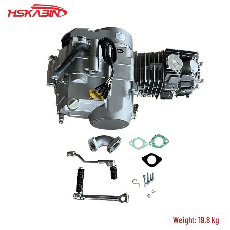 Kick Start Manual Clutch Four-Speed Gearbox Engine for 125CC Motorcycles and ATVs