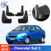 For Chevrolet Sail 3 2015-2018/ Chevrolet Aveo 2018- Fender Mudflaps Splash Guards Mudguards Mud Flaps Car Accessories
