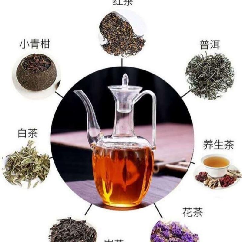 Heatresistant Glass Teapot Hightemperature Resistant Tea Maker Household