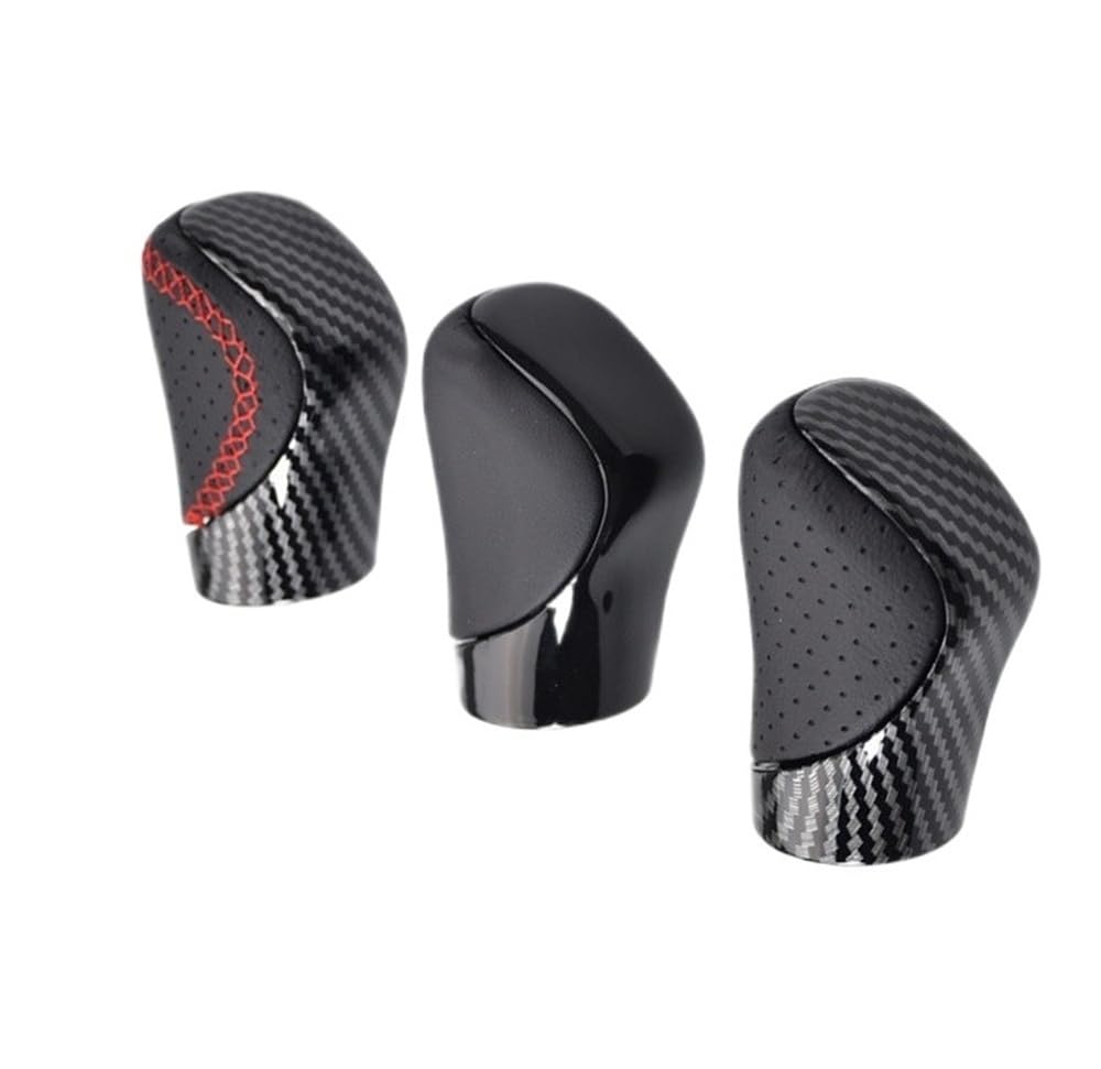 HCBCPVLAA Auto AT Gear Shift Knob for Lexus ES GS-450H GX IS-300 NX-300H RC-300 RX-350 2015-2021 Auto Parts (Black-With Hole)