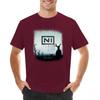 Plus Size T Shirts Unisexs Funny NI Knights with Antlers Album Cover Parodymusic Lovers Humor TShirt Clothing Oversized Graphic