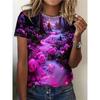 Casual Versatile Fashion Trend High-quality Breathable Loose Short Sleeved Round Neck T-shirt