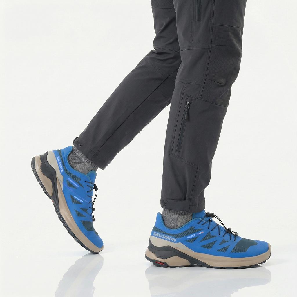 SALOMON XA META - MADE IN FRANCE - Herren Trail-Running Schuhe Laufschuhe Blau 478867 ORIGINAL