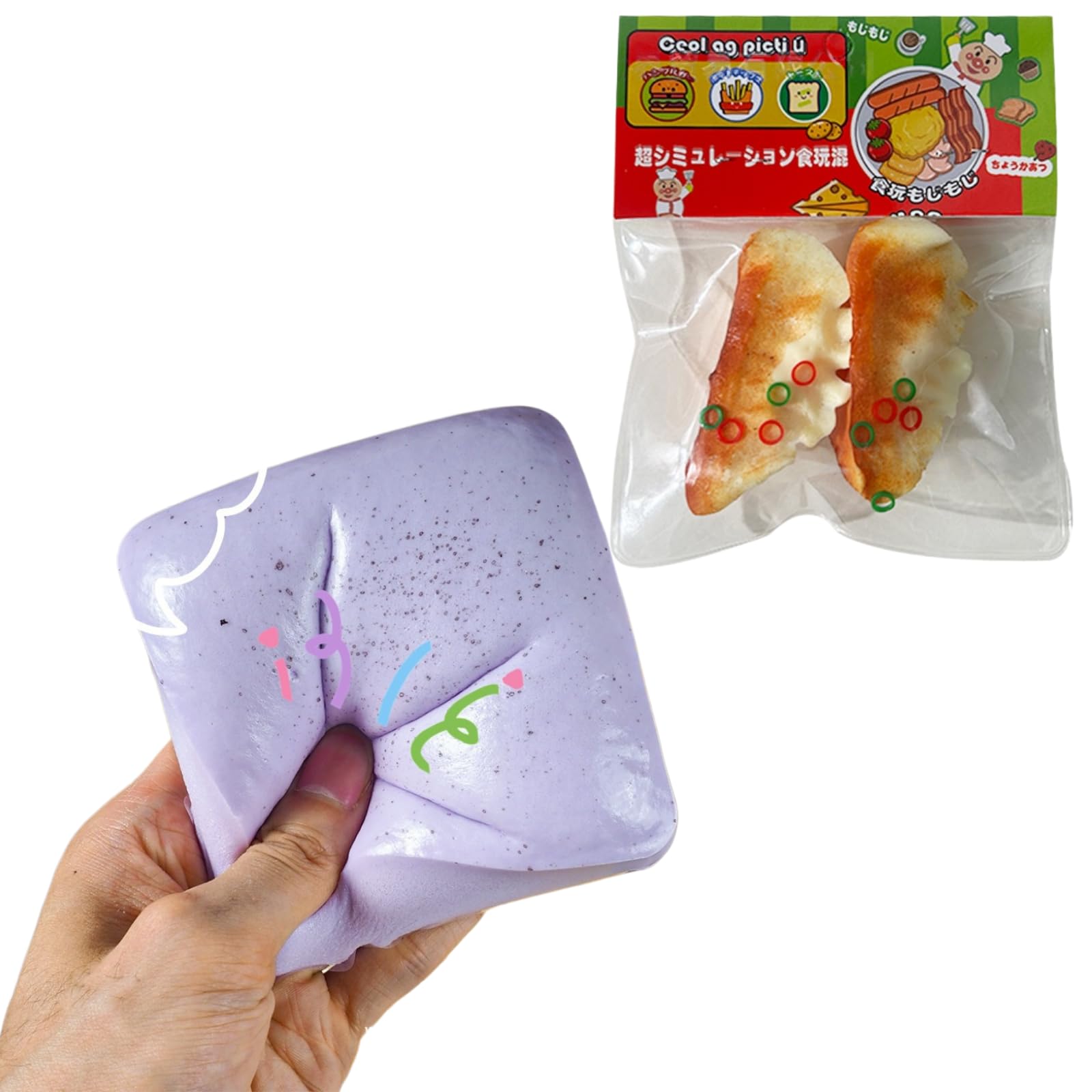 

Rich Peach Randomly Shipped Squeeze Silicone Realistic High Soft to the Perfect for Party Favors or Stress Relief Fun Creative Great Tactile Sensation