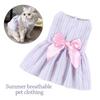 Summer Dog Princess Dress Flower Dog Skirt Cute Cat Accessories  Cat