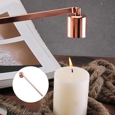 Candle Extinguisher Rust-resistant Copper Alloy Wick Cover Putting Out Candle Flame Simple Aromatherapy Tool for Home Weddings Parties Candle