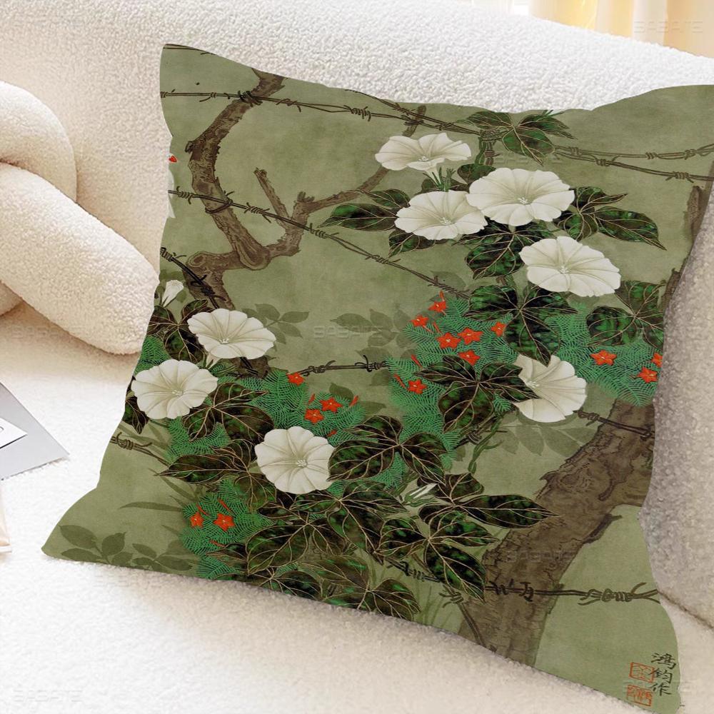 China Painting Personalized Picture Text Home Decorative Pillows Household Gifts 45x45cm