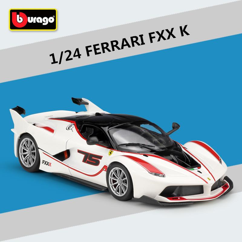 

Bburago 1:24 Ferrari Laferrari FXX K Alloy Super Sports Car Model Diecast Metal Track Racing Car Vehicles Model Simulation Gifts