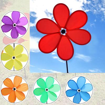 Balcony Flower Windmill Camping Colorful Home Decoration