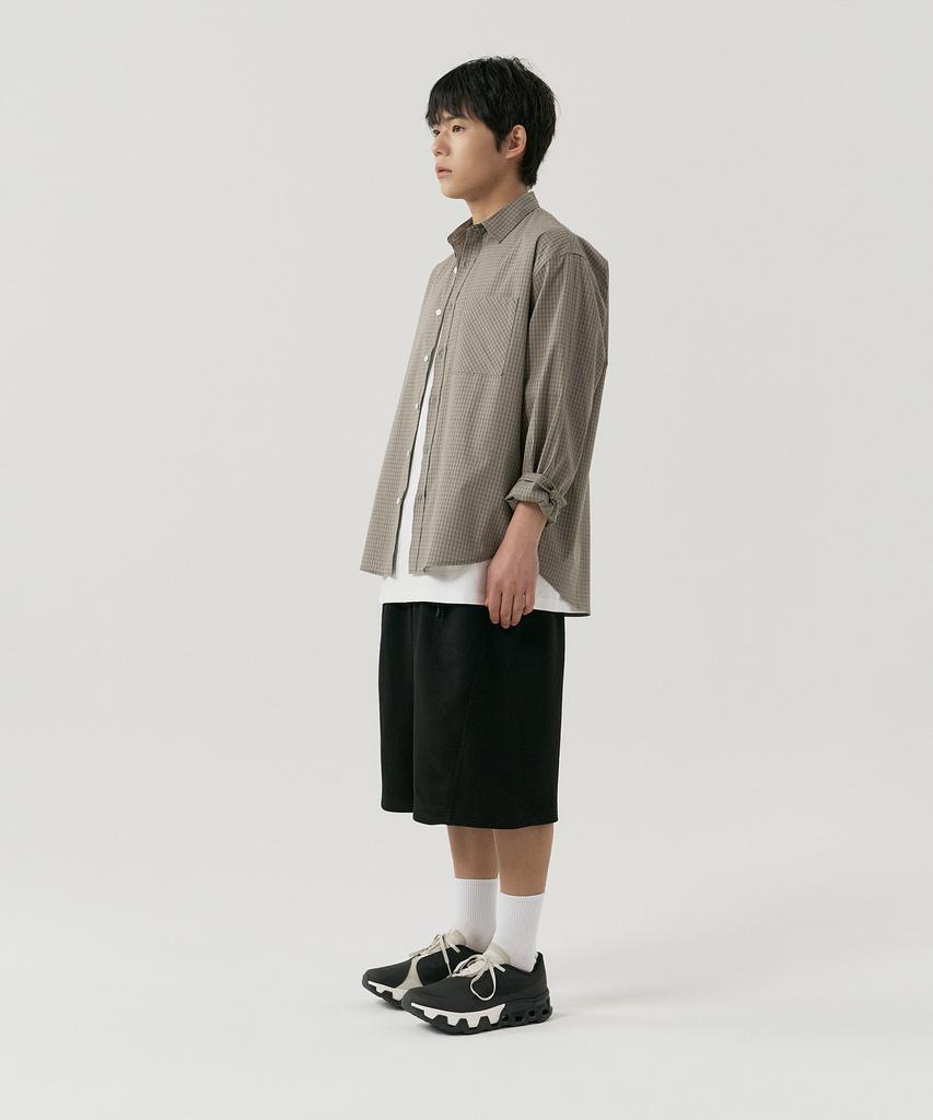 G Knock Curved Sweat Shorts [Black]