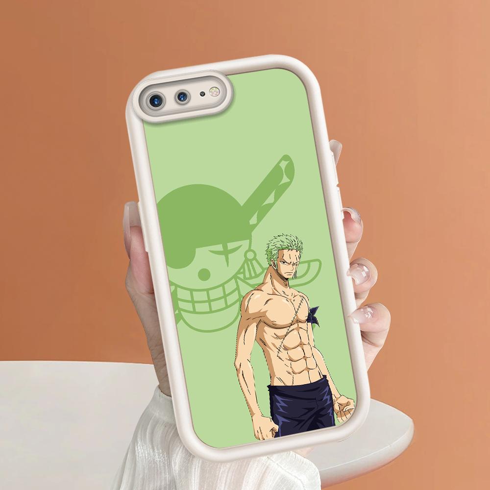 Cartoon Zoro Pattern Phone Case for iPhone Samsung Galaxy Xiaomi Redmi POCO HUAWEI Honor Shockproof Rubber Soft Flexible Cover Casing