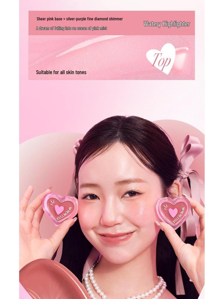 Vitality Code Blush & Highlight Cream: Duo-Color for Contouring, Brightening, and Glossy Lips