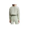 FILA Fitness Logo Loose Fashion Versatile Stand Collar Cotton Jacket Women jackets Light-Green A11W511903F-ZA