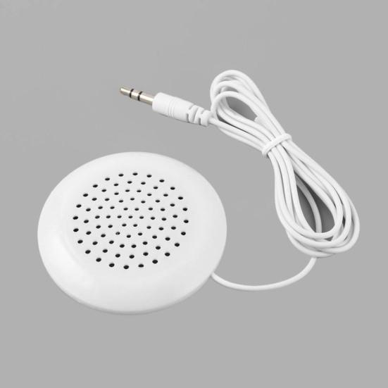 3.5mm Plug Mini Portable Stereo Pillow Speaker for MP3 MP4 Player for iPod for iPhone