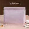 PU Fashion Portable Cosmetic Bag Cover Closure Handle for Travel Storage Protective Case for Sanitary Napkins Lipstick Sundries