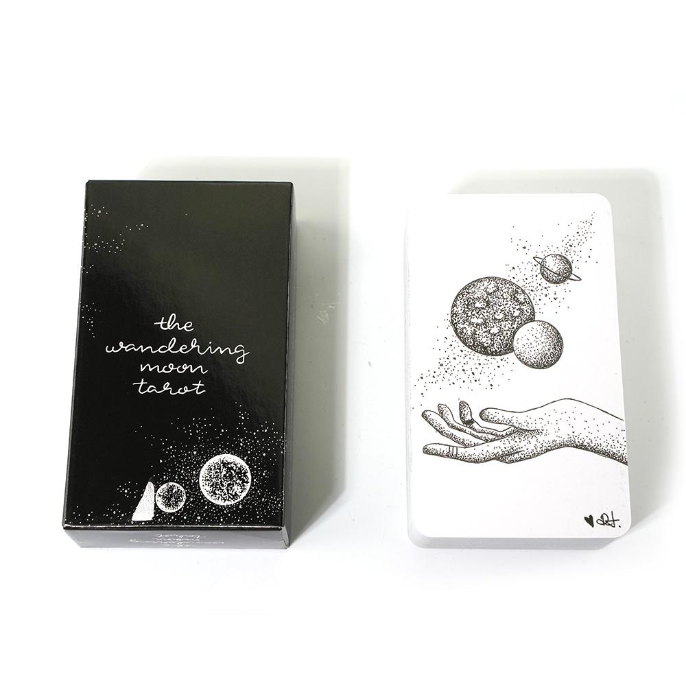 Das Wandering Moon Tarot Deck, Partyspiel, Wahrsagerei, Propheten-Tarot für Anfänger