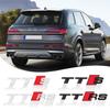3D ABS TTS TTRS Emblem Car Body Rear Trunk Sticker Decoration Accessorie For S TT RS Sline A3 A4 A5 A6 B9 B8 8P 8V B6 C7 Q5
