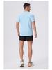 Men's Quick-Dry Antibacterial Sun-Protective Sports T-Shirt - Breathable Short Sleeve for Summer Fitness