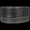 Logitech Wave Keys Ergonomische Kabellose Tastatur