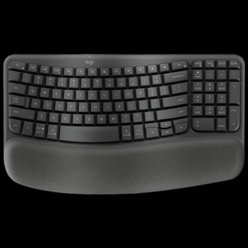 

Logitech Wave Keys Ergonomic Wireless Keyboard