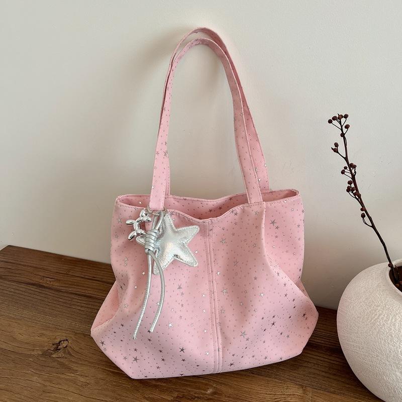 New Korean Shoulder Bag Design Sense Versatile Tote Bag Daily Leisure Travel Large Capacity Portable Shoulder Bag